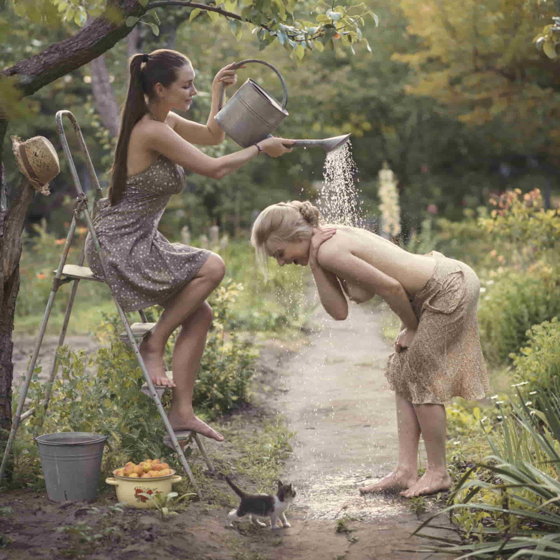 David Dubnitskiy Photographer Works The Happy Pastoral Life of Beautiful Women—David Dubnitskiy and Pavel