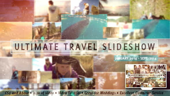 Ultimate Travel Slideshow - VideoHive 10469032