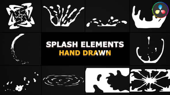 Splash Elements - VideoHive 44675917