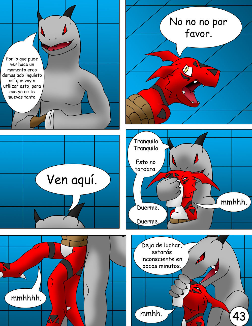 Guilmon Practica Karate - 42