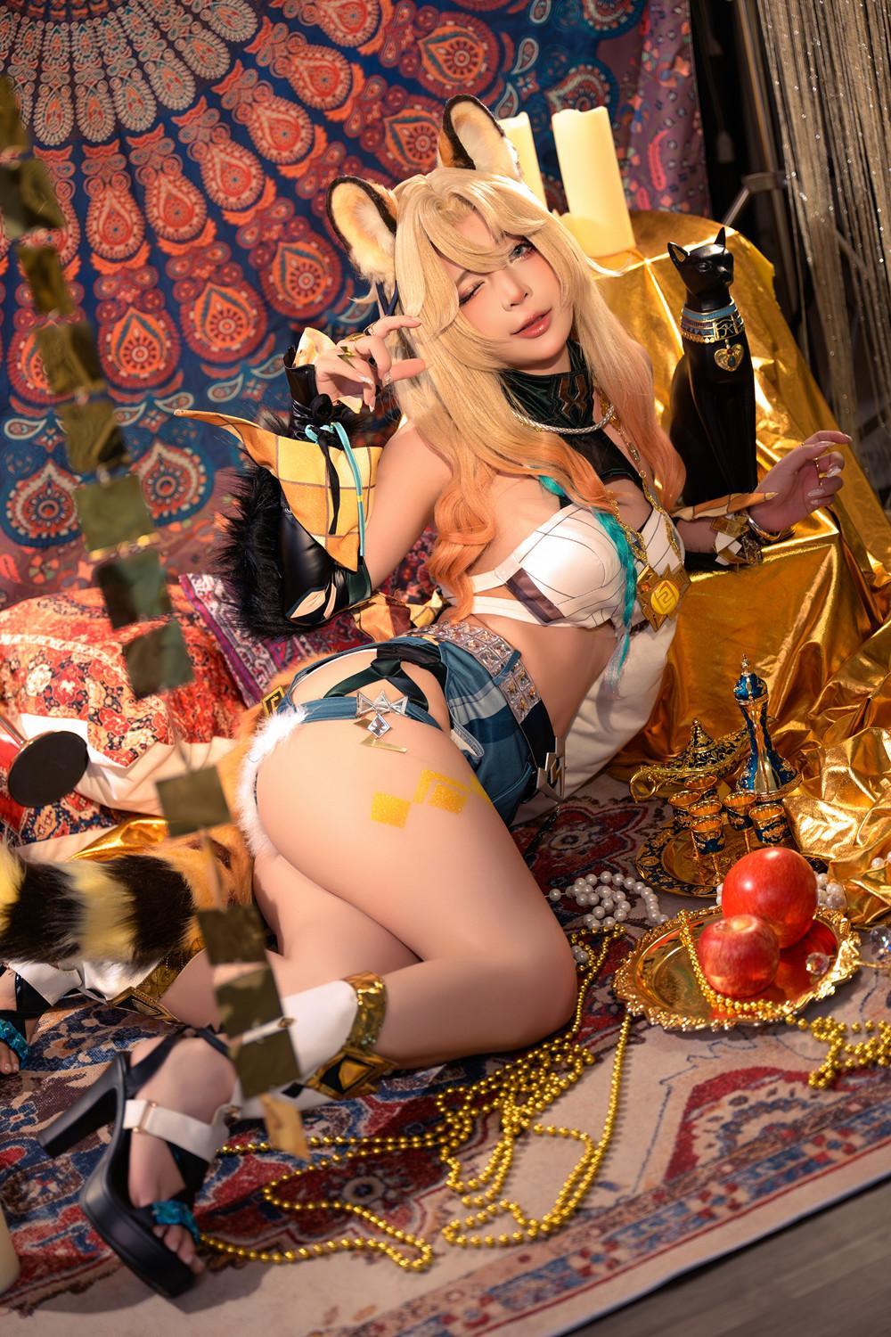 Cosplay Umeko.J – Xilonen Genshin Impact(4)