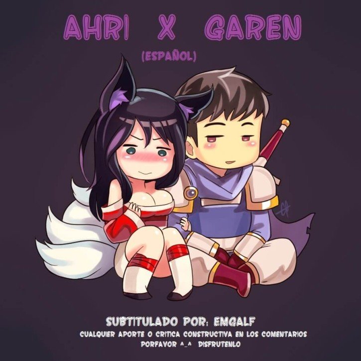 Ahri x Garen Comic Porno - 0