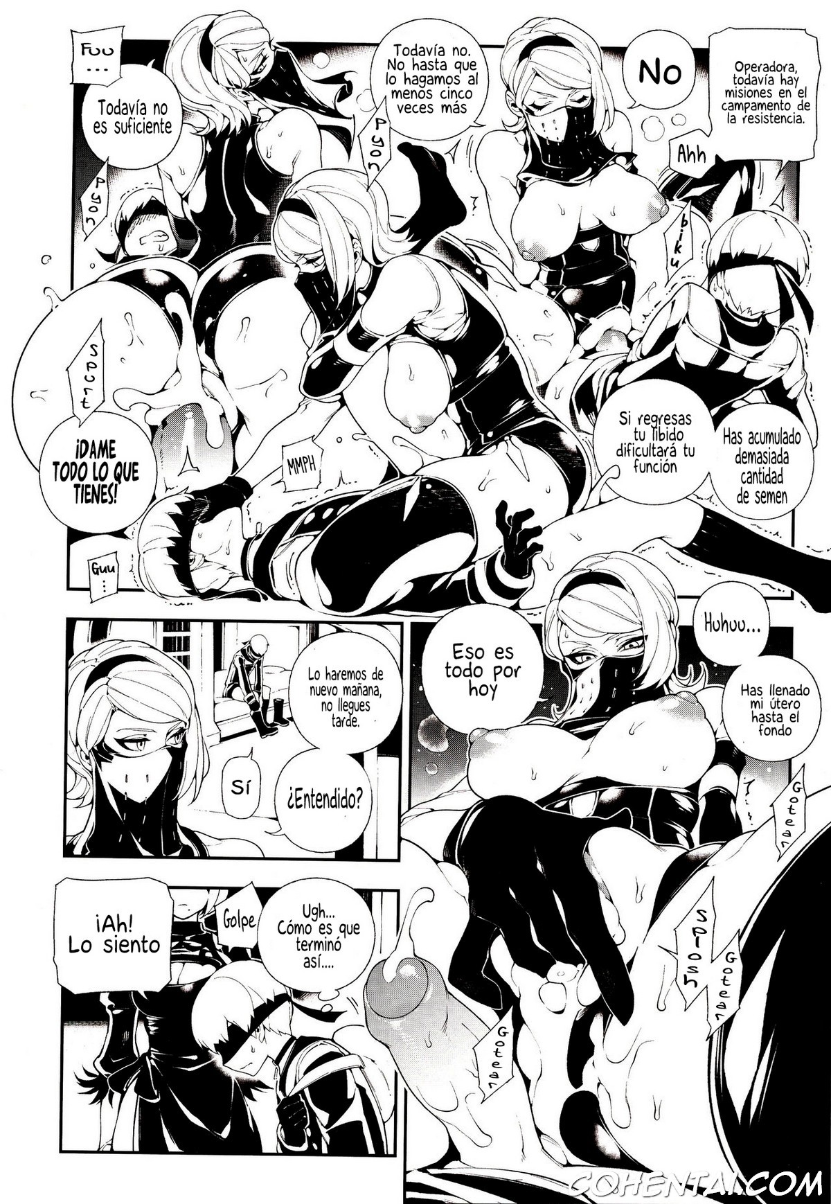 NieR : 2BR18 (NieR:Automata) xxx comics manga porno doujin hentai español sexo 