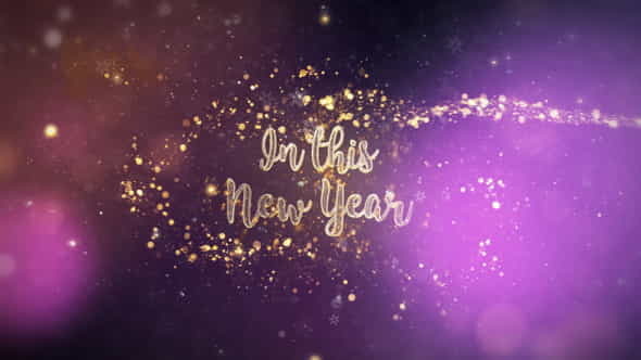 Happy New Year and Merry - VideoHive 35268389