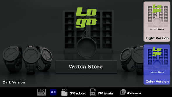 Watch Store - VideoHive 51919912