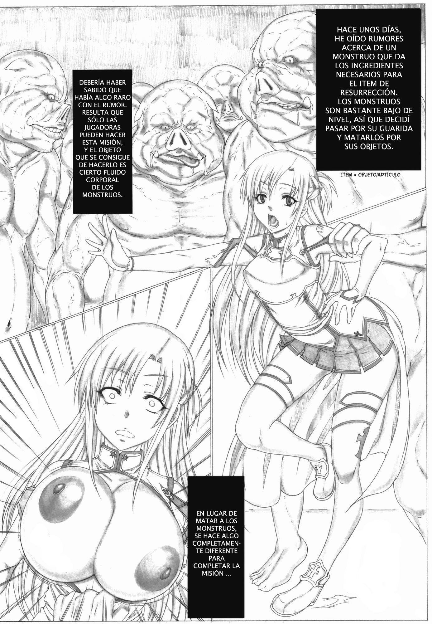 [Kutani] Angel Stroke 68 - Asuna Gang-Rpe Chapter (Sword Art Online) - 2
