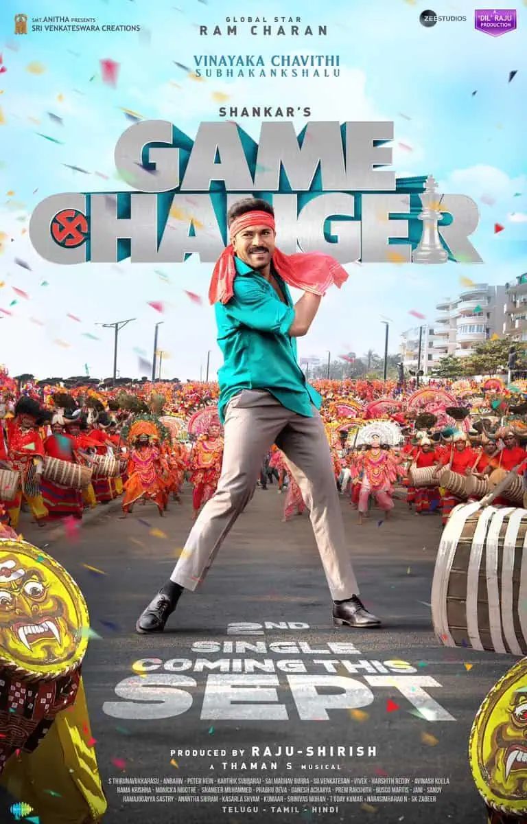 Game Changer 2025 Hindi Dubbed Movie 720p PRE HD Rip 1Click Download