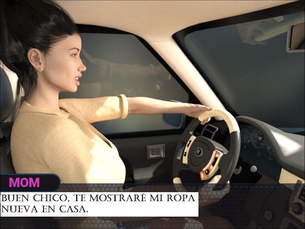 [lewdlab] Mother, burning desire #3 [Spanish] [Mexicano AnonimoPoringa]