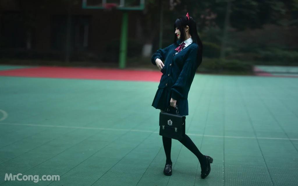Coser@鹿八岁: JK少女的悸动 (120 photos )(99)