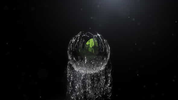 Spherical Liquid Logo Reveal - VideoHive 10364303