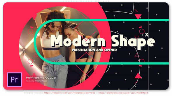 Modern Shape Opener - VideoHive 39441393