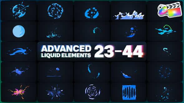 Advanced Liquid Elements - VideoHive 47682036