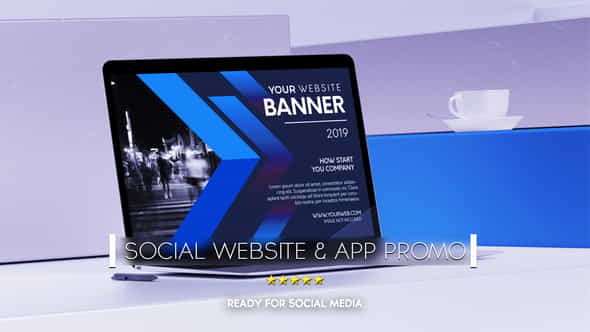 Social Website PromoApp - VideoHive 24852284