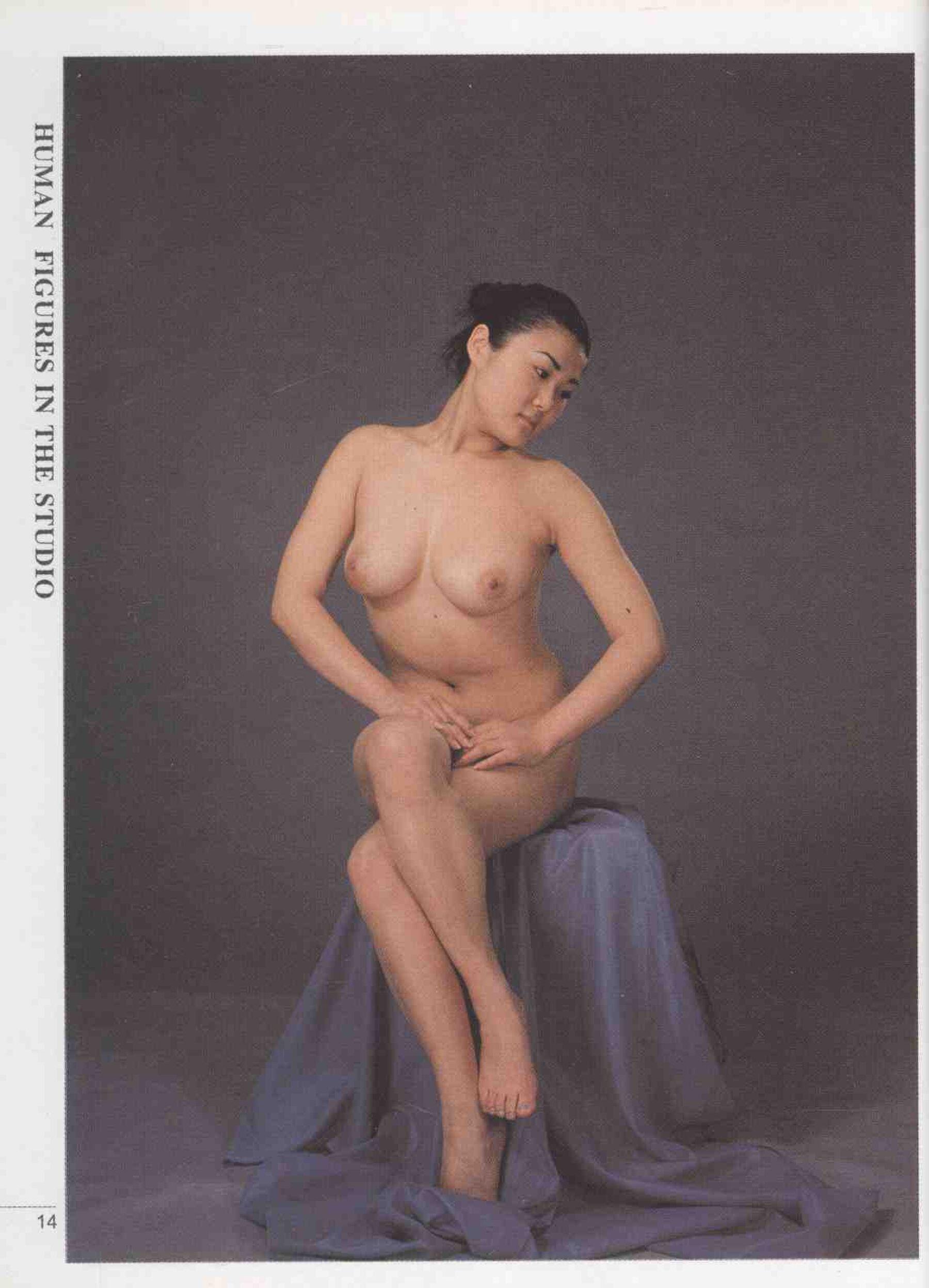 书籍扫描 实用人体模特摄影·坐姿篇(19)