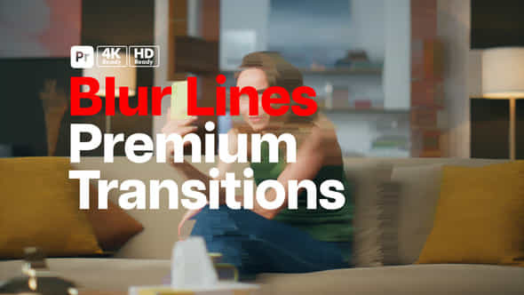 Premium Transitions Blur Lines For Premiere Pro - VideoHive 49943419
