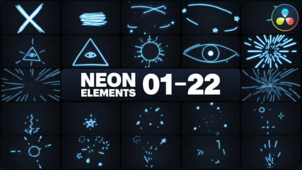 Neon Elements - VideoHive 47251071