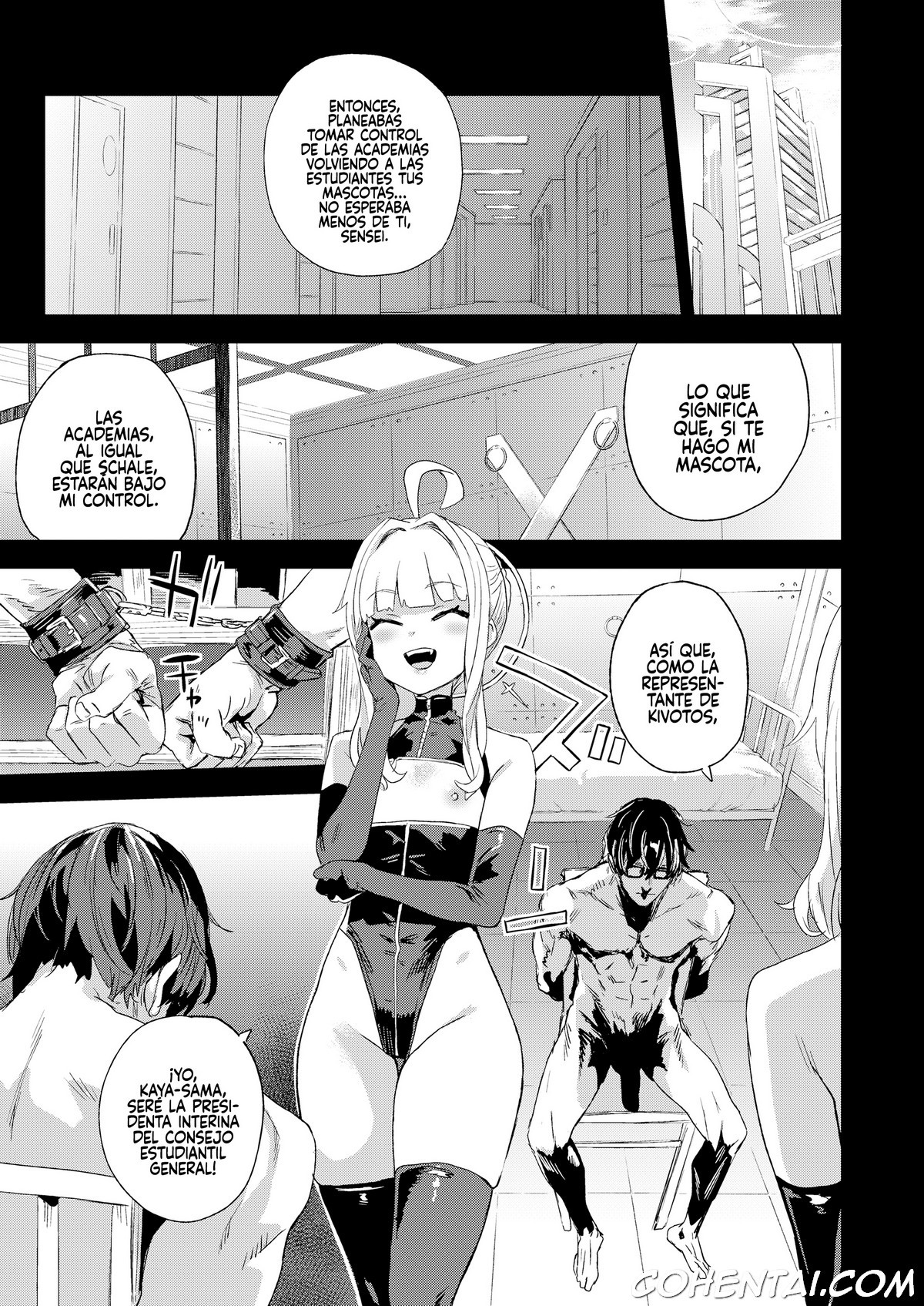 Choujin VERSUS (Blue Archive) xxx comics manga porno doujin hentai español sexo 