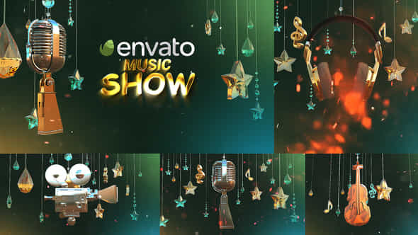 Music Show_Broadcast Package - VideoHive 27096151