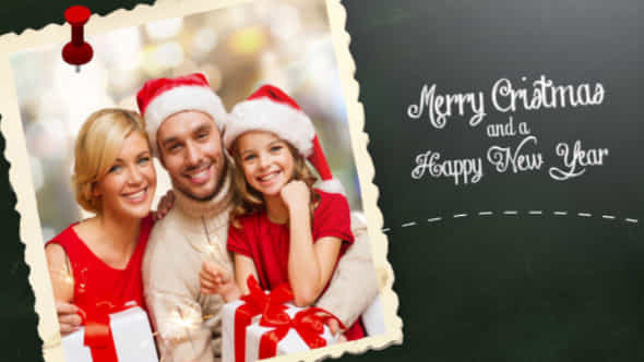 Christmas Chalkboard - VideoHive 14099988