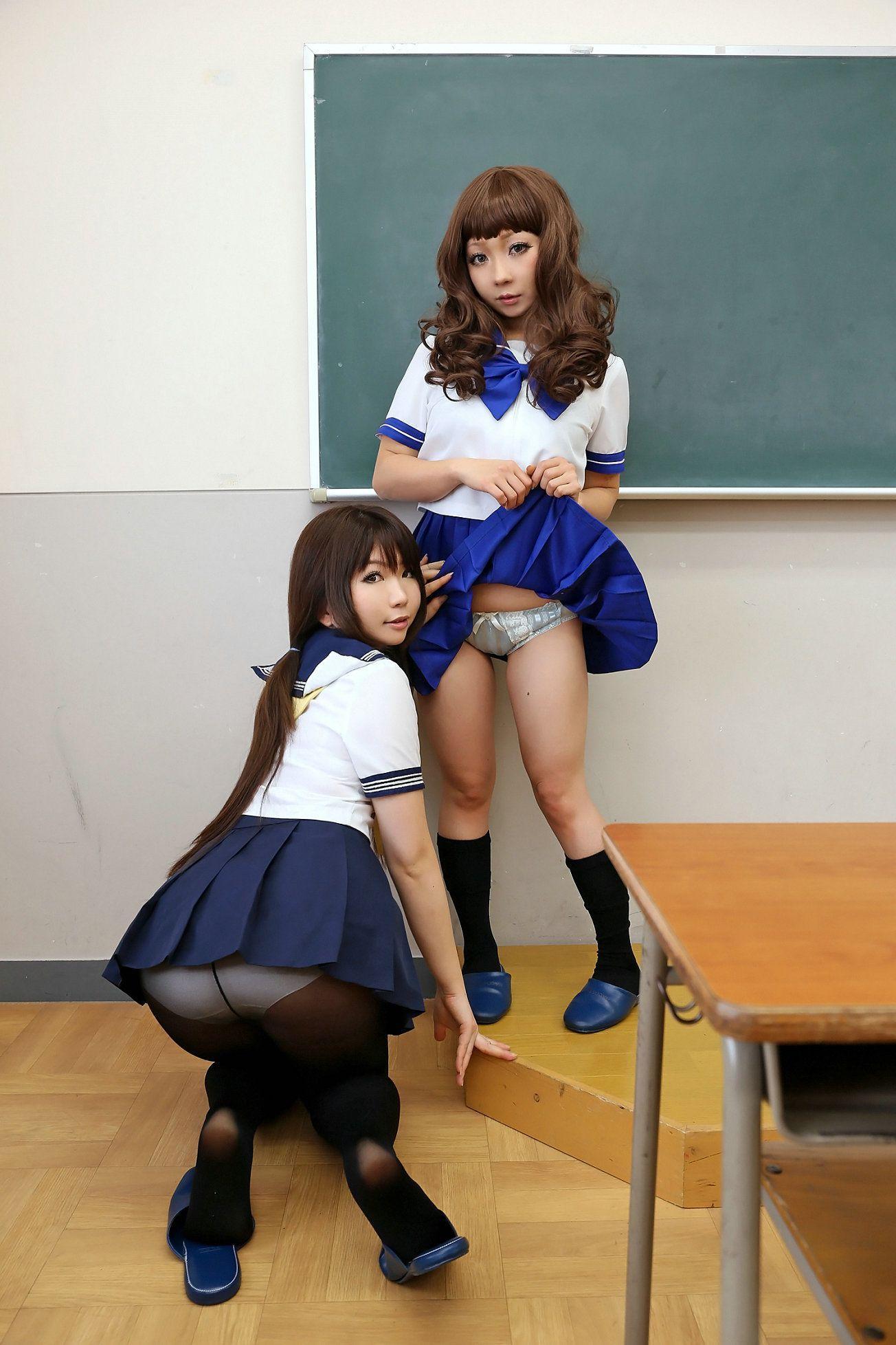 日暮りん&日暮らん [Sailor Osanpo -Shukketsu Dai Service] [日暮企画] 写真集(78)