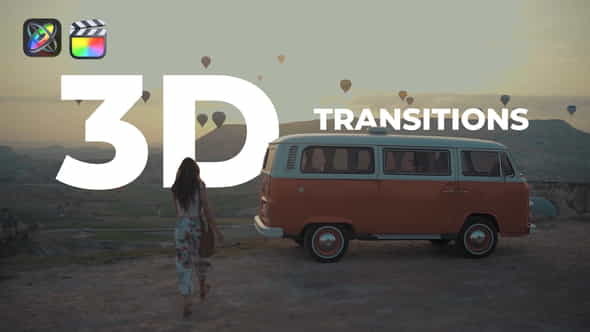 3D Transitions - VideoHive 33072281