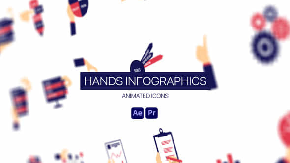 Hands Infographics Animated - VideoHive 44951508