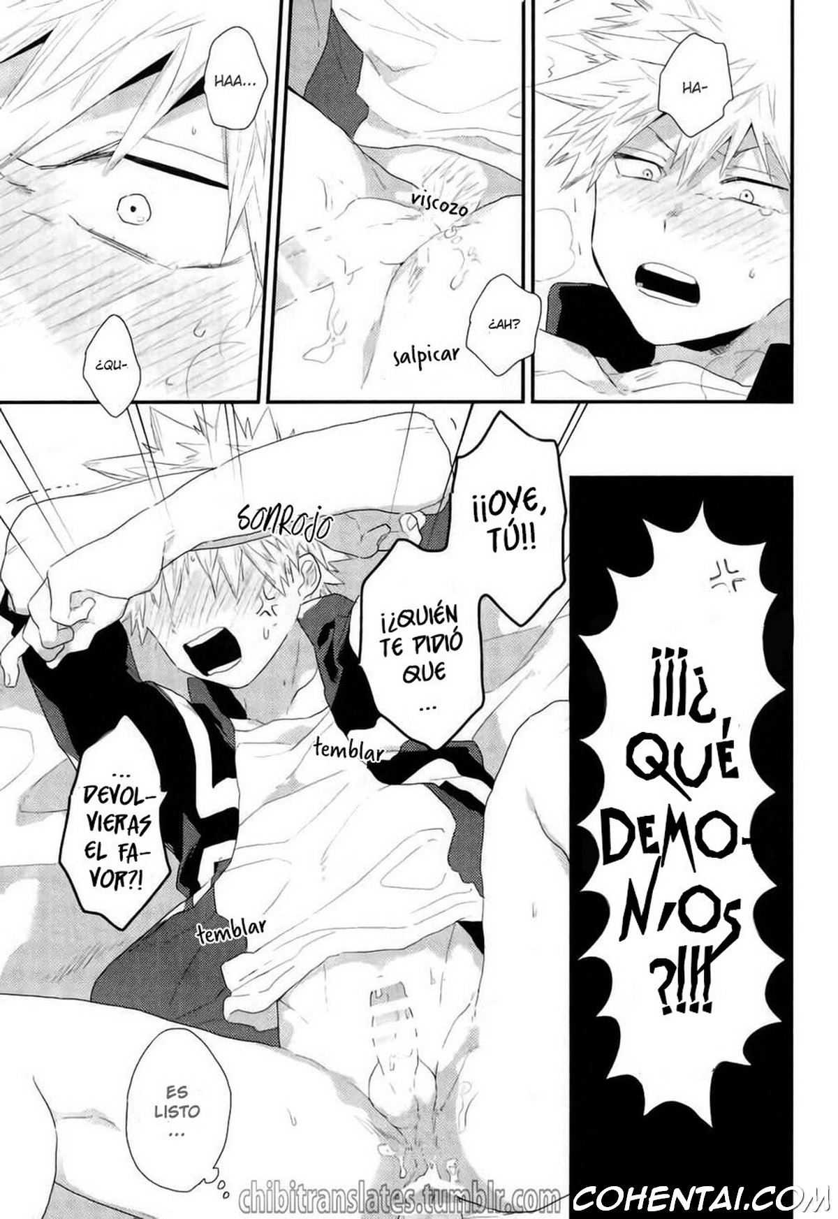 Nete iru Katsuki-kun ni Shouto-kun ga Konna Koto (Boku no Hero Academia) xxx comics manga porno doujin hentai español sexo 