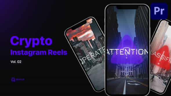 Crypto Instagram Reels For Premiere Pro Vol 02 - VideoHive 49913457