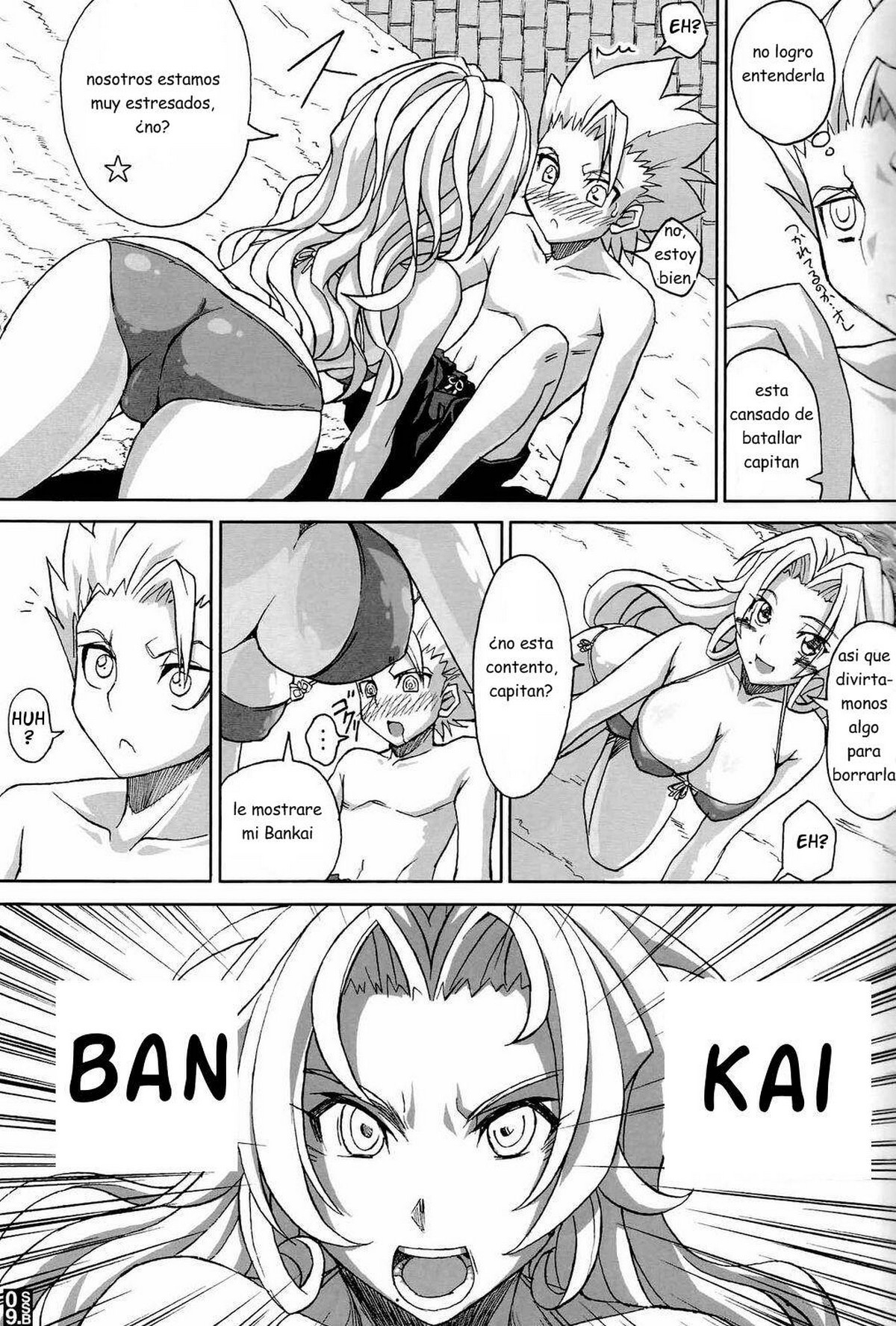 Sexy Summer Beach (Bleach) xxx comics manga porno doujin hentai español sexo 