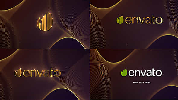 Golden Logo Reveal - VideoHive 21020951