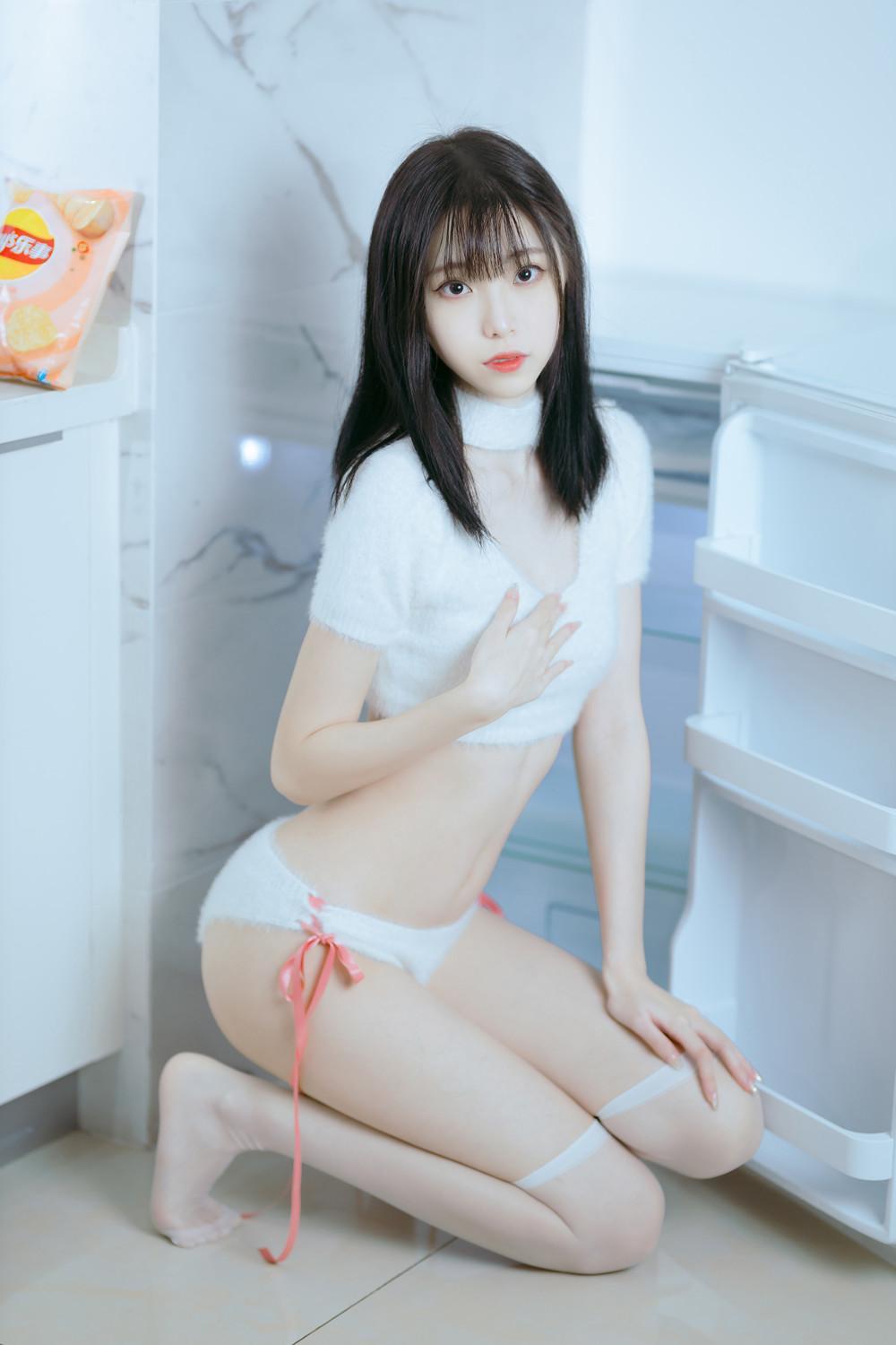 Cosplay 许岚LAN – 纯欲毛衣(10)