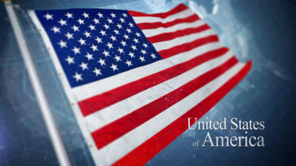 USA Flag Intro - VideoHive 18297938