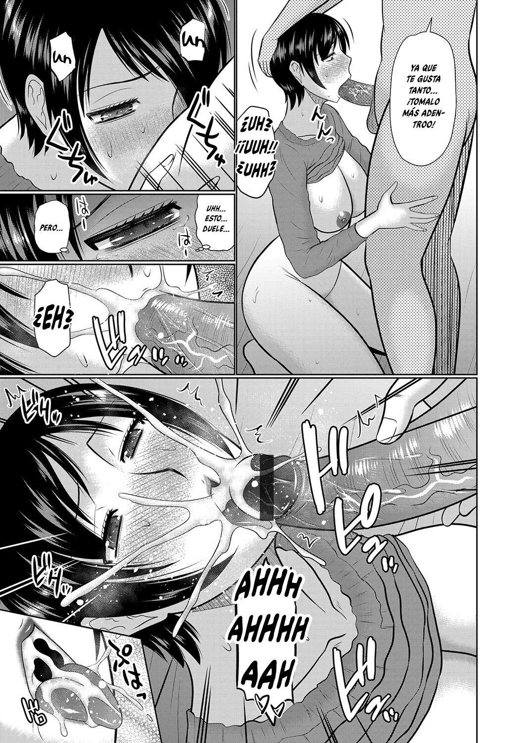 [Hatakeyama Tohya] Oba to Haha ga Ochiru Made Ch. 1  Hasta que mi tía y mi madre sean mías Capítulo 1 (COMIC Magnum Vol. 129) [Spanish] [Dr.Boi.Trads]