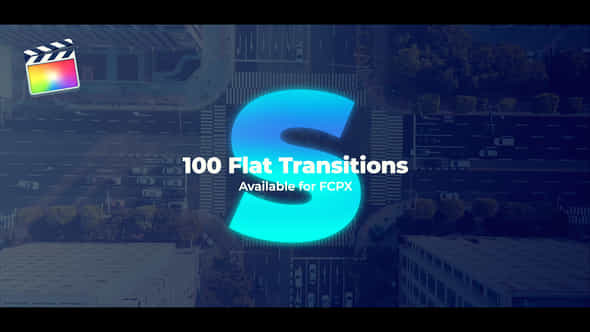 Flat Transitions - VideoHive 45595694