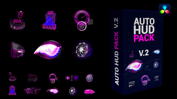 HUD AUTO Pack - VideoHive 43621322