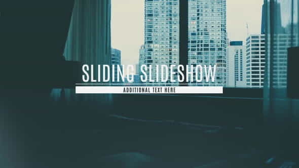 Sliding Slideshow Premiere Pro MOGRT - VideoHive 34889442