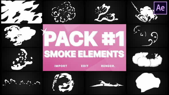 Smoke Elements Pack 01 | - VideoHive 23484775