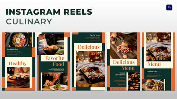 Culinary Instagram Reels - VideoHive 47449561