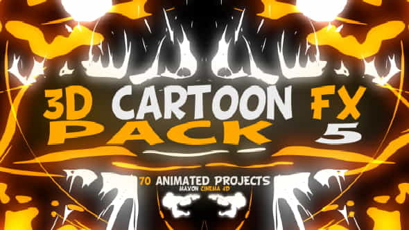 3D Cartoon FX Pack 5 - VideoHive 10050950