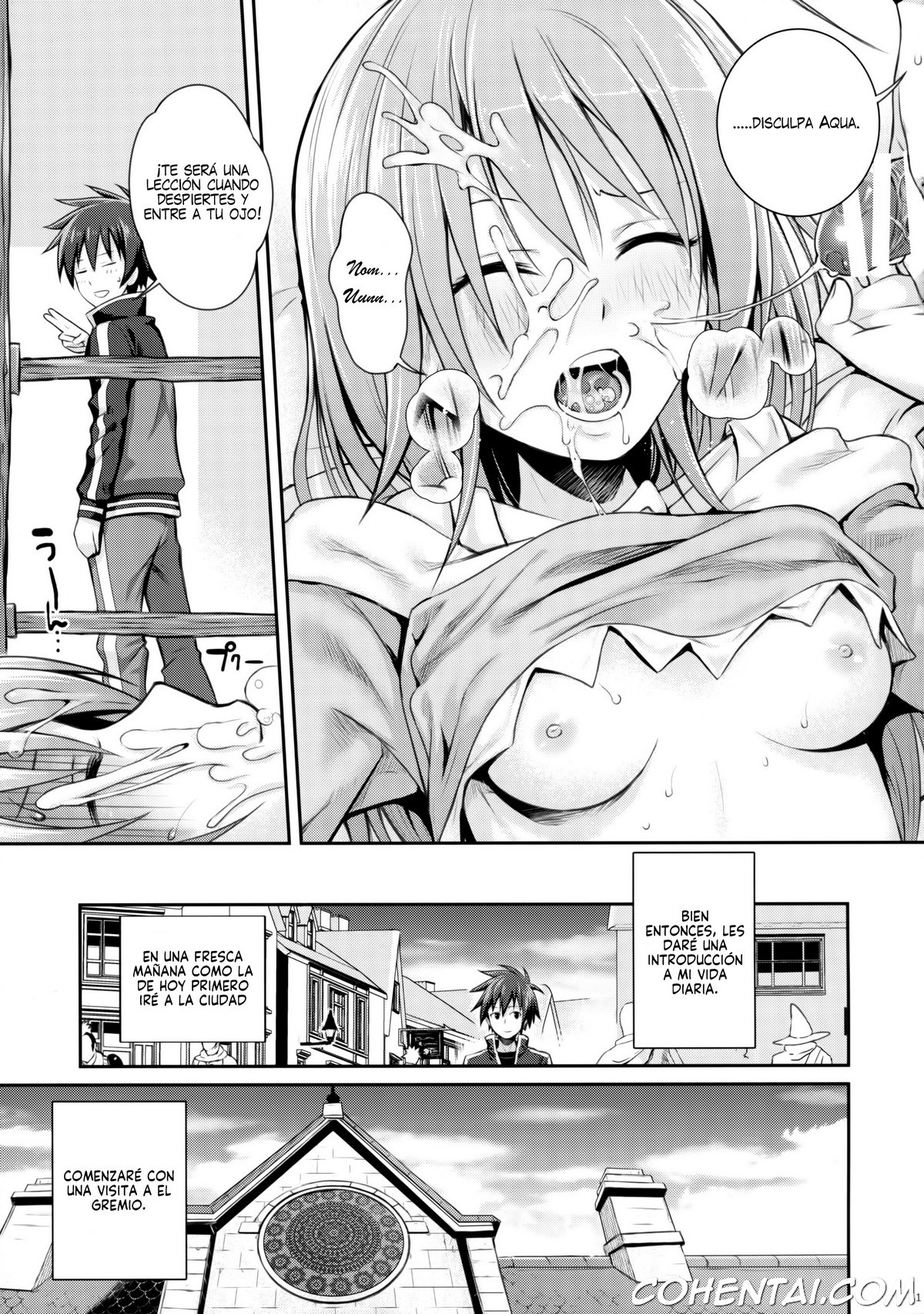 CHOYGEDO! (Kono Subarashii Sekai ni Syukufuku o!) xxx comics manga porno doujin hentai español sexo 