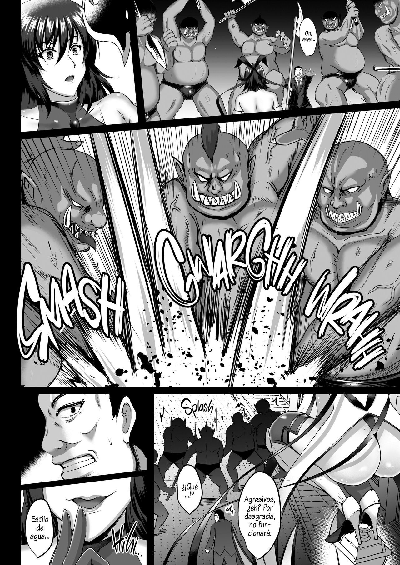 [Shouchuu MAC (Hozumi Kenji)] Shiranui Harami Ochi  La fecundación de Shiranui 1 (Taimanin Yukikaze) [Spanish] [Decensored] [Digital]