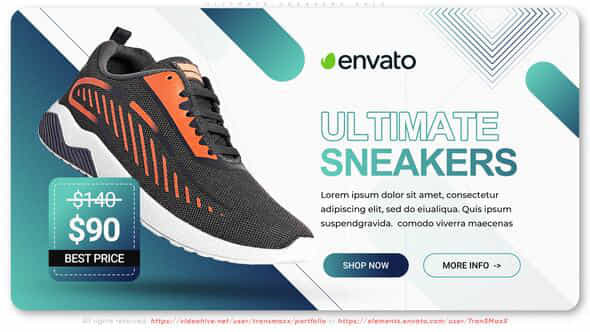 Ultimate Sneakers Sale - VideoHive 48418681