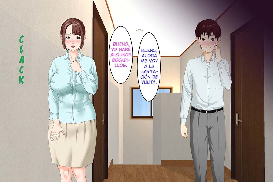 [Hy-dou (Hyji)] Kinjo Yuuwaku Daisandan <Tomodachi no Okaa-san Hen> Zenpen [Spanish]