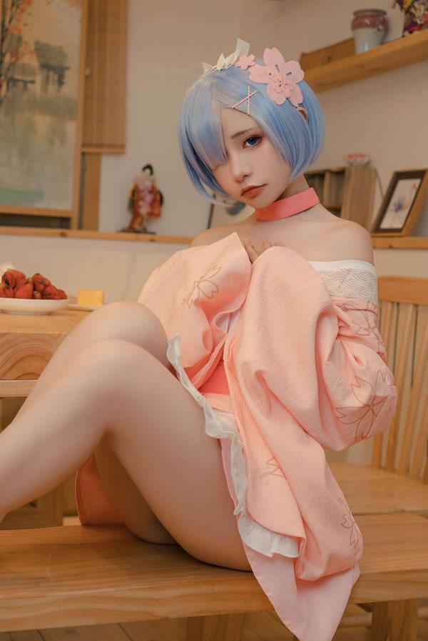 爆机少女喵小吉+金鱼 - 从零开始的女体盛宴(15)