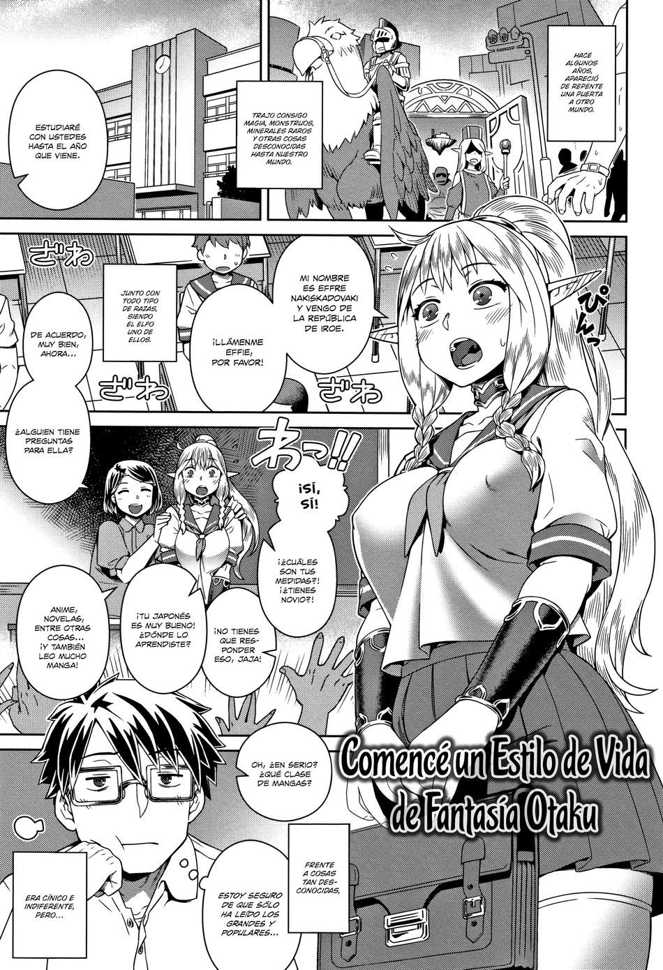 Comencé un Estilo de Vida de Fantasía Otaku - Page #1