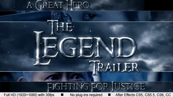 Legend Trailer - VideoHive 14954827