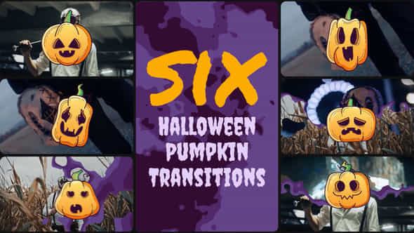 Halloween Transitions - VideoHive 48076382