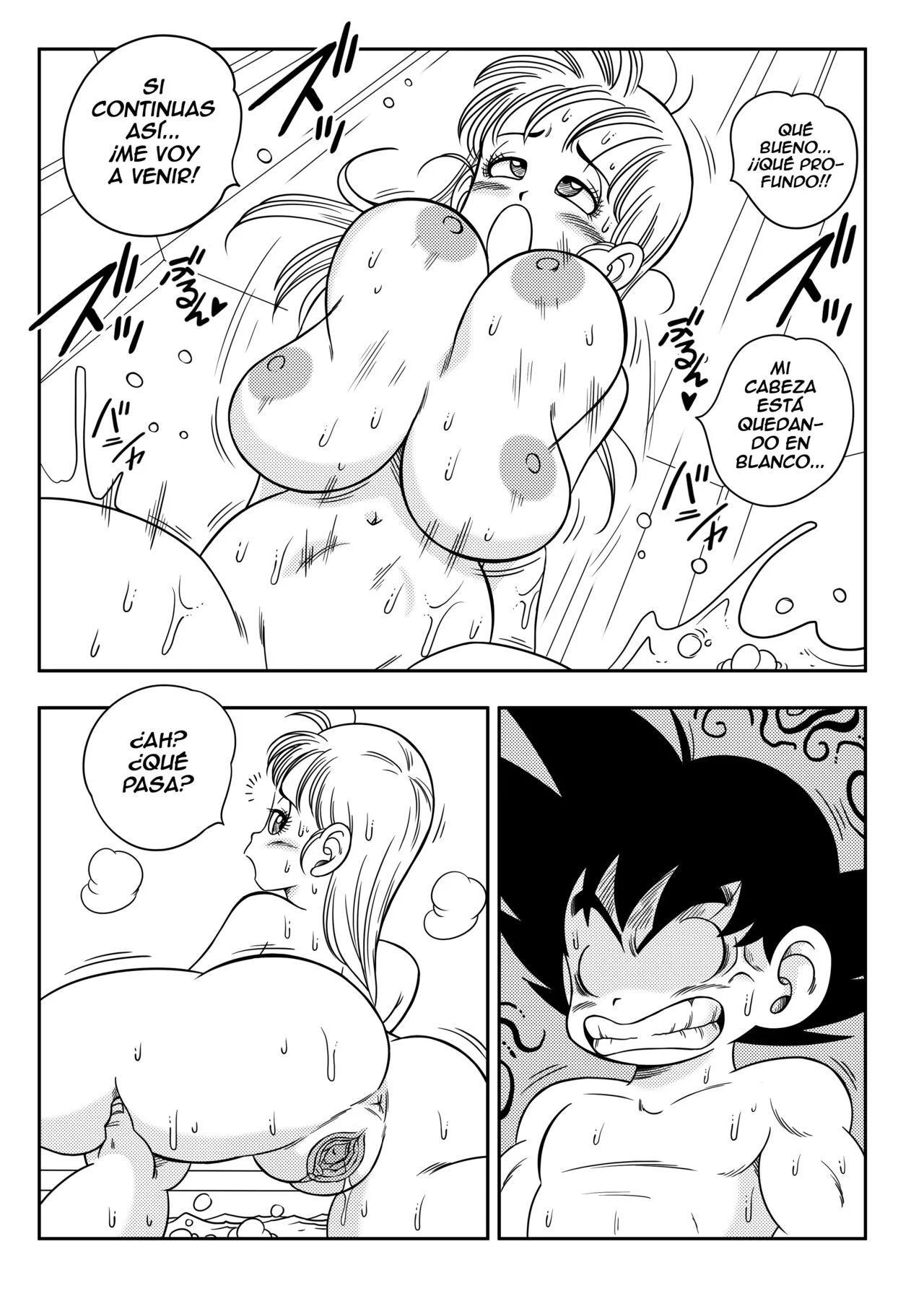 LA PRIMERO VES DE GOKU Y BULMA - 16