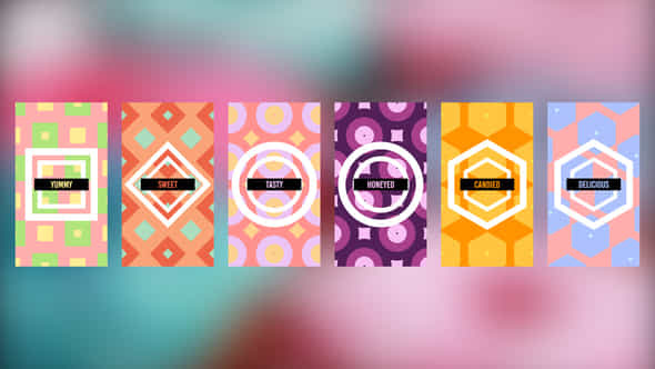 Colorful Abstract Typography - VideoHive 51952350