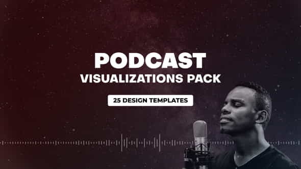 Podcast Audio Visualization Pack - VideoHive 31013297